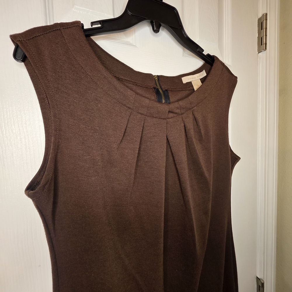 Jonathan Martin Brown Midi Dress
